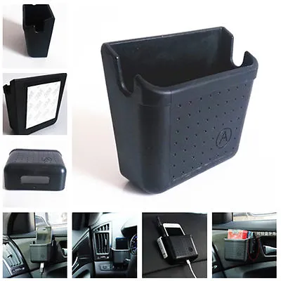 Car SUV Mobile Phone Charger Cradle Holder Organizer Pocket Storage Case Box Bag • $5.97