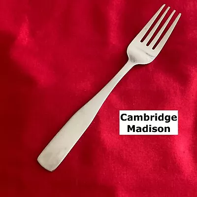 Cambridge MADISON Salad Fork 6 1/8  Stainless Steel Flatware  • $6.39