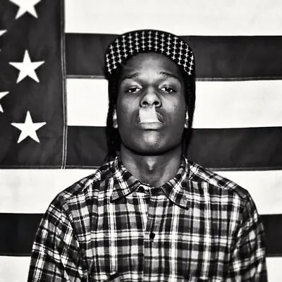 ASAP A$AP Rocky Poster Wall Art Home Decor Photo Prints 16x16 20x20 24x24  • £19.28