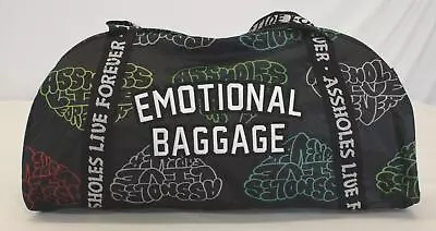 A**holes Live Forever ALF Heart Emotional Baggage Duffle Bag AH4 Black Mini • $22.99