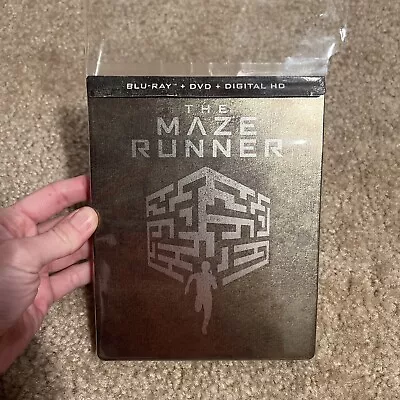 The Maze Runner Steelbook Blu-ray Best Buy Exclusive Edition -dmg • $19