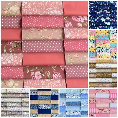 Fabric Patchwork Squares Cotton Quilting Craft 30 X 5  12..5cm SALE REDUCED XX • £5.50