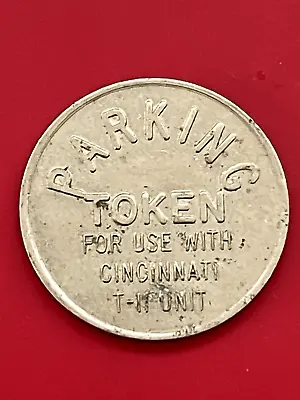 Cincinnati Ohio Parking Token Coin T- II 25.2mm White Metal • £1.82