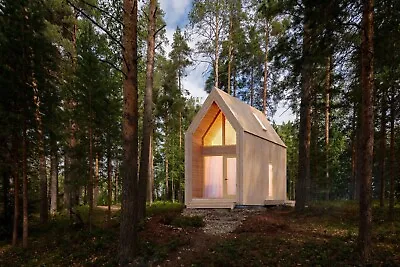 273 Sg.ft СANDLE HOUSE KIT #PW-23 PREFAB DIY PLYWOOD BUILDING CABIN HOME MODULAR • $29990