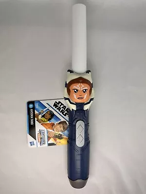 Hasbro Disney Star Wars Lightsaber Squad Ahsoka Tano Retractable Lightsaber Toy • £8.75