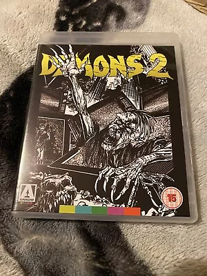 Demons 2 Lamberto Bava Dario Argento Dual Format Rare OOP Horror Blu-ray/DVD • £13