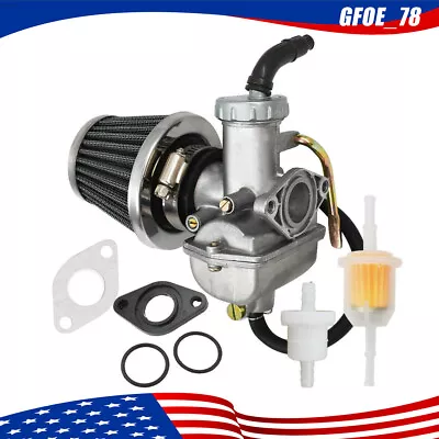 Carburetor For 50cc 70cc 90cc 110cc 125cc 135cc PZ ATV Quad Go Kart SUNL TAOTAO • $15.59