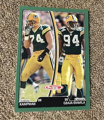 2007 Topps Total #32 Aaron Kampman / Kabeer Gbaja-Biamila Blue • $0.99