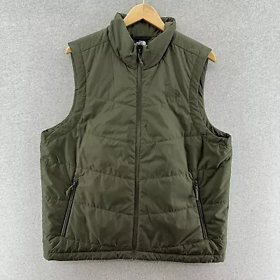The North Face Mens Vest Green Large Ultra Lightweight Puffer Polyester Filled • $21.90