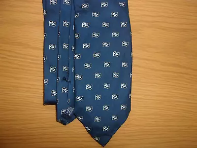 Vineyard Vines Mystic Seaport Printed Hand Made Pure Silk Tie ~NEW~ Made In USA • $10