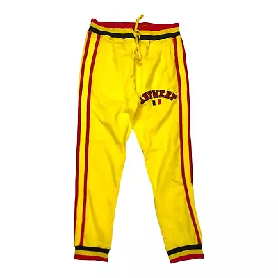 Hudson Mens 100% Authentic Long Sweat Pants Size Large Yellow Antwerp • $66