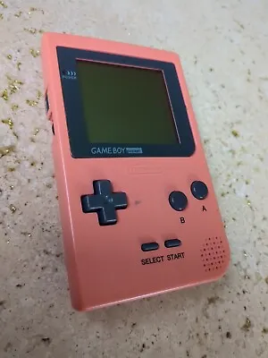 Nintendo Game Boy Pocket Pink  Hand Held Console Tested Functional • £49.99