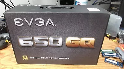 EVGA 650 GQ 650w 80 Plus Gold Modular Power Supply • $50