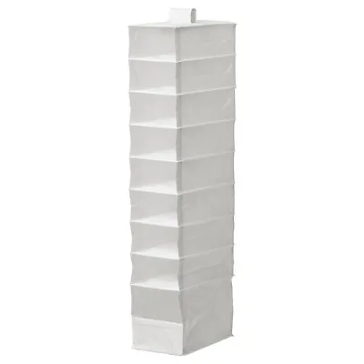 Ikea Skubb HANGING 9 Compartment Organiser Storage Boxes Wardrobe ORIGINAL NEW • £10.99