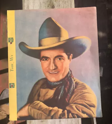 $9.99 • Buy Tom Mix Photo Mascot Series In Action Color FREE SHIPPING