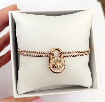 NEW Michael Kors MKJX7382791 Rose Gold Tone Bracelet  • $54.99