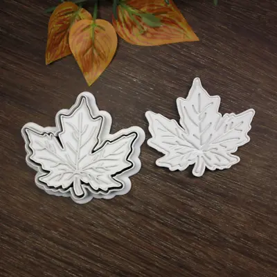 Maple Leaf Cutter - Fall Baking Thanksgiving Autumn Mold Canada Symbol Syrup • $9.99