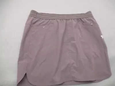 MOUNTAIN HARDWEAR Size M Womens Stretch Pocket A-Line Short Athletic Skirt 148 • $18.49