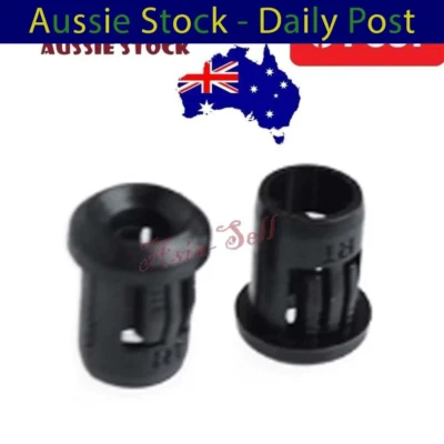 $16.84 • Buy 100pcs 5mm Black Plastic LED Holder Bezel Surround Case Cup Mounting For F5