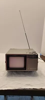 Vintage Sears Solid State AC/DC Color TV MODEL 564-40000151 Portable UHF-VHF BH • $40