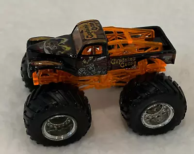 Captain's Curse Monster Jam Monster Truck Toy Orange Captain Print • $8.50