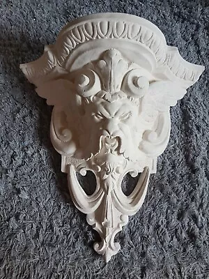 £36 • Buy Large Lion Architectural Ornate Plaster Corbel Bracket Shelf Wall Decor Plaque