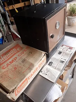 Htf Vintage Coleman Camp Oven #5010a700/original Box-papers/11-65/ See Info-pics • $59