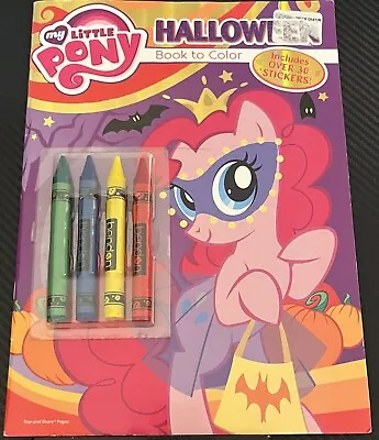 My Little Pony Halloween Coloring & Activity Book + Stickers & Crayons 2014 MLP • $14