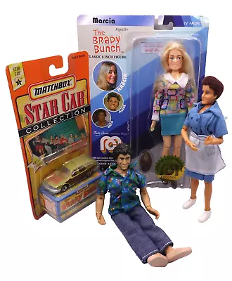 Brady Bunch Bundle Mego Dolls Marcia NRFB Plus Matchbox Vtg NRFB Station Wagon • $100