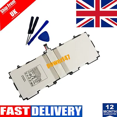 Battery Fo Samsung Galaxy Tab 2 10.1 GT-N8000 GT-N8010 GT-N8013 Galaxy Note 10.1 • £15.66