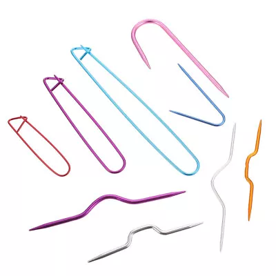 Knitting Set Smooth Crochet Hook Cable Knitting Tools Crochet Knitting Markers • £7.79