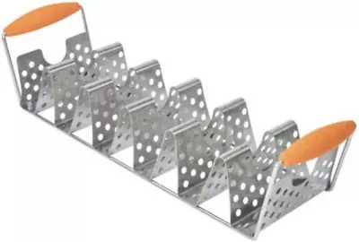 Stainless Steel Taco Rack Holder With Handles (1) • $31.12