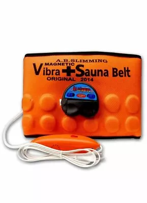 Corded Electric Magnetic 3 In 1 Sauna Slimming Belt With Heating Massaging |||| • $27.99