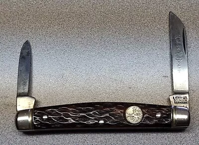 H Boker & Co. Half Congress Pocketknife-made In Solingen Germany-2 Blades-XLNT • $55