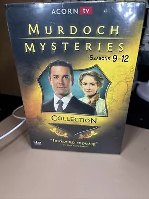 Murdoch Mysteries: Seasons 9-12 Collection [New DVD] Sealed Free Fast Shipping • $79.98