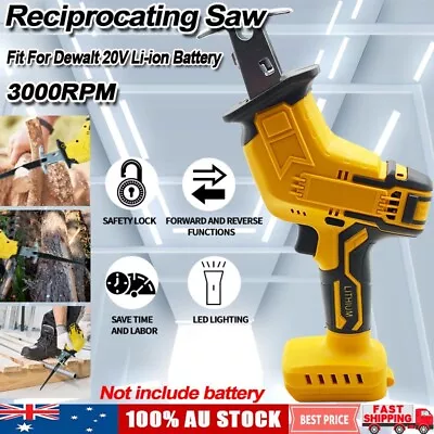 Cordless Wood Metal Cutting Saw Saber Reciprocating Saw For Dewalt 18V Battery • $54.99