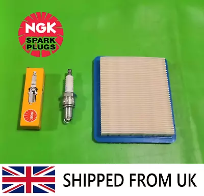 Honda IZY GCV135 GCV160 Service Kit Air Filter NGK BPR5ES Spark Plug Lawnmower • £8.95