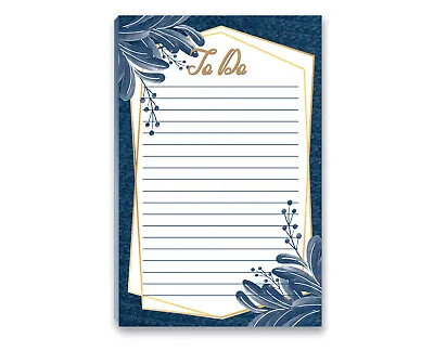 Formal To-Do List Magnetic Notepad - 5.5  X 8.5  - 50 Sheets Per Pack - B45014 • $6.99