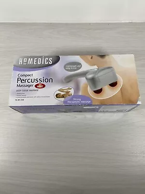 Brand New Boxed HoMedics Compact Percussion Massager With Heat Deep Tissue Gun • £29.99