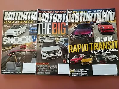Lot #3 Motor Trend Magazine  2019 August 2020 May And November. Camaro VS Mustag • $8.59