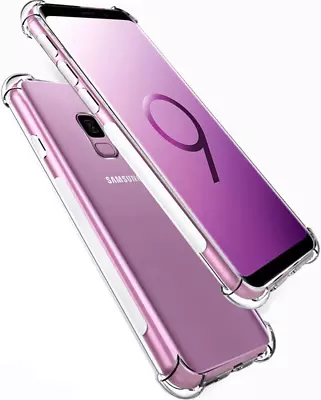 USTIYA Case For Samsung Galaxy S9 G960 Clear TPU Four Corners Protective Cove... • $16.23