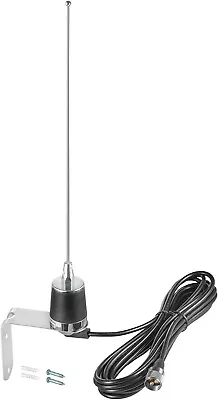 2 Meter & 70cm UHF VHF Dual Band 144/430MHz NMO Mount Antenna With 16.5 FT UH.. • $47.99