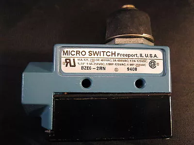 Honeywell Micro Switch Limit Switch BZE6-2RN • $90.99