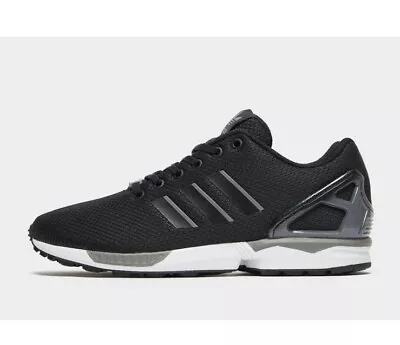 Adidas Originals ZX Flux Fade Shoes Sneakers Mens RRP$150 Black Casual US9.5 New • $49.99