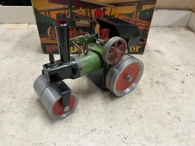 Vtg Mamod TE1 Toy Steam Engine Tractor In Wilesco Dampf Traktor Box • $249.95