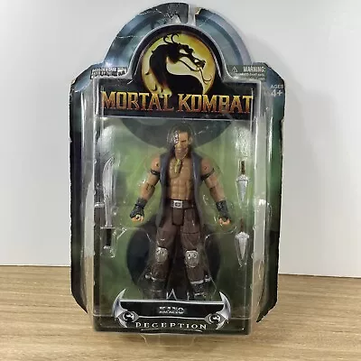 Mortal Kombat Deception KANO Action Figure Jazwares 2006 NIB • $149.99