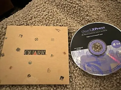 Vintage Quark Xpress 4.04 Mac • $44