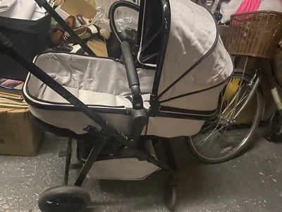 £40 • Buy Ickle Bubba Moon 3 In 1 Travel System Pram Car Seat
