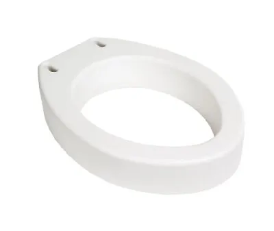 Essential Medical Supply Toilet Seat Riser Elongated 19.5 X 14 X 3.5 Inch • $36.37