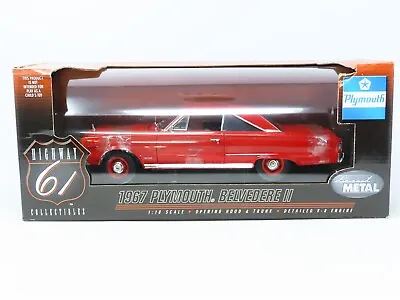 1:18 Scale Highway 61 Collectibles Die-Cast 50030 1967 Plymouth Belvedere II • $119.95